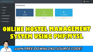 What do websites use php? Online Hostel Management System Using Php Mysql Free Source Code Download Youtube