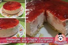 Cheesecake alle fragole senza gelatina. Cheesecake Alle Fragole Facilissima Con Cuisine Companion Senza Cottura Senza Colla Di Pesce O Gelatine Ricettecuco It