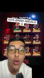 Alineación de Ecuador contra Nueva Zelanda