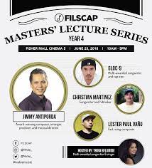 Listen to music from christian martinez and follow their creative process on bandlab. Filscap Ready For The Filscap Masters Lecture Series Facebook