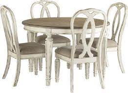 Ashley d199 berringer rectangular set. Signature Design By Ashley Realyn 5 Piece Chipped White Dining Room Table Set D743 35 4x02 Miskelly Furniture