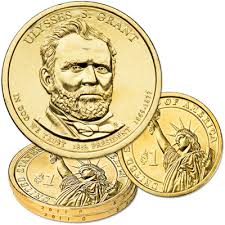 Image of obverse and reverse of ulysses s. 2011 P D Ulysses S Grant Presidential Dollar Set Littleton Coin Company