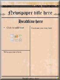 Pin By Rachael John On School In 2020 Newspaper Template Newspaper