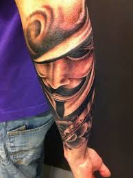 Photo uploaded 3 years ago © photos are copyrighted by artist and their owners. Sleeve Guy Fawkes Tattoo Novocom Top
