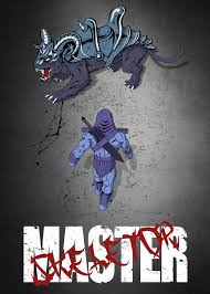 Skeleton Knight Going Out To The Parallel Universe Manga The Antagonist Poster Print By Denis Orio Ibanez Displate Akira Poster Skeletor Heman Poster Prints