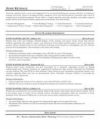 Resume samples for marketing professionals, including marketing account executive, market research manager, advertising director, etc. Event Planner Resume