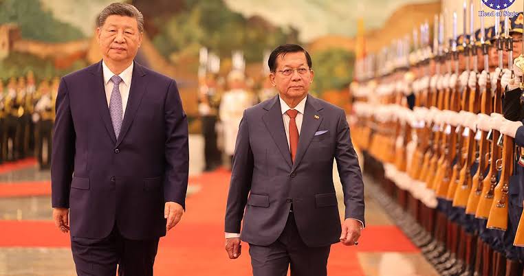 Xi: China 'firmly supports' Myanmar in safeguarding sovereignty