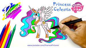 Putri cadance 2 cara menggambar dan mewarnai gambar kuda poni untuk anak youtube. Putri Celestia Cara Menggambar Dan Mewarnai Gambar Kuda Poni Untuk Anak Youtube