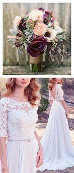 9 Boho Bouquets For Your Eclectic Wedding Gown Colored Wedding Dresses Vintage Style Wedding Dresses Best Wedding Dresses