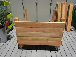 This takes the idea of a raised garden bed one step further and puts it at waist level. Easy Raised Garden Bed On Casters For Patio Or Deck 11 Steps With Pictures Instructables