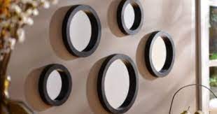 Round mirrors in all sizes and styles at everyday low prices to make a statement on any wall in your home. Circle Mirror Set Kirklands Innovativedesign Mirrors Circle Mirror Mirror Decor Mirror Pattern
