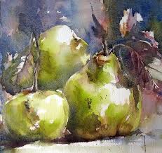 Les Coings De La Rue Illustration Effet Aquarelle Idees D Aquarelle Fruits Aquarelle