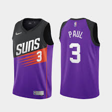 In trading for chris paul, phoenix suns already one of the most improved teams in nba. Chris Paul 2021 Suns Earned Edition Purple Jersey 3 Swingman