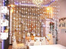 Crystal Beaded Curtain Glass Beads Curtain Home Decor Wedding Decoration Wedding Accessories Room Divider Party Dec Beaded Curtains Curtain Decor Curtains