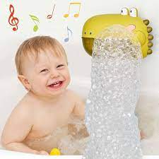 4.1 out of 5 stars 9. Buy Dinosaur Bath Toy Bubble Bath Maker For The Bathtub Blows Bubbles Bath Toys With Music Makes Great Gifts For Toddlers Sing Songs Bath Bubble Machine For Kids Cyan Online In Indonesia B08r1r2gbq