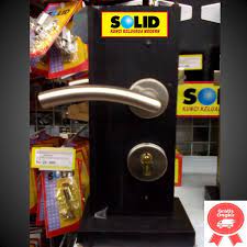 Kunci pintu set top grande + silinder komplit / handle gagang tarikanrp50.557: Jual Kunci Pintu Mewah Solid 1 Set Komplit Di Lapak Oben Shop Upvc Bukalapak