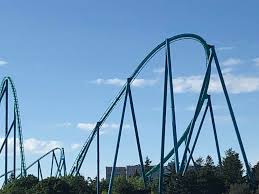 It is the first bolliger & mabillard roller coaster to be taller than 300 feet. The Leviathan In Canada S Wonderland Pictured From The Parking Lot 6 21 2019 Rollercoasters