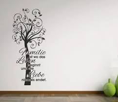 Also wir sind eine fünfköpfige familie. Wandaufkleber Wandtattoo Aufkleber Tattoo Familie Baum Stammbaum Leben Liebe 85 Ebay