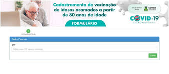 Para vacinação, os idosos deverão ter o cadastro preenchido informando: Prefeitura De Campina Grande Disponibiliza Canal De Cadastro Para Vacinar Idosos Acamados Paraiba G1