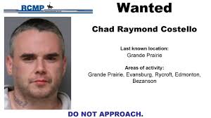 Wanted man last seen in Grande Prairie