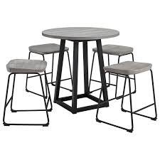 4.7 out of 5 stars 5,371. Styleline Showdell D205 13 4x024 5 Piece Counter Height Dining Table Set Efo Furniture Outlet Pub Table And Stool Sets