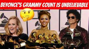 It was beyoncé's grammys, and we just lived it: Most Grammy Awards Won By Singers Top 13 Youtube