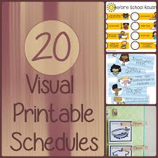 Free visual schedule printables to help kids with daily routines and next comes l hyperlexia. Pin On Visual Schedules
