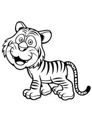 Supercoloring.com is a super fun for all ages: Coloring Pages Animated Baby Tiger Coloring Page