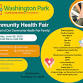 Washington Park Library Feria de Salud Comunitaria.