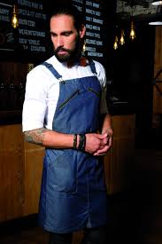 Tablier Lafont 406 En Jean Tabliers De Service Tabliers De Cuisine Tablier Tenue De Cuisine Vetement Professionnel