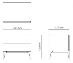 Dimensions Moonlight Bedside Table Bedside Table Wooden Bedside Table Bedside Table Dimensions
