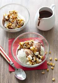 Pop Corn Caramelises Sauce Chocolat De Cyril Lignac Tous En Cuisine Recette En 2020 Recette Dessert Alimentation Recette