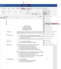 Check spelling or type a new query. How To Create A Resume In Word Using Tables Office Skills Blog