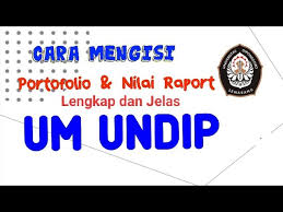 Contoh tugas portofolio sd kelas 2 guru ilmu sosial. Cara Mengisi Portofolio Dan Nilai Raport Um Undip Youtube