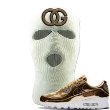 A wide variety of ski mask gold options are available to you, such as material, gender. Air Max 90 Wmns Medal Pack Gold Ski Mask White Og Cap Swag