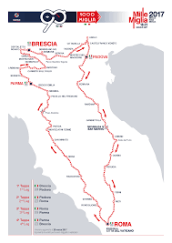 I bolidi, provenienti da pontevico, transiteranno da via brescia, piazza della libertà, via decia, piazza san. 90 Millemiglia Airservice