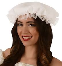 Kangaroo Kadın Beyaz Sömürge Mafya Şapkası, Anne Kaz, Büyük Kötü Kurt  Şapkası, Beyaz, Tek Beden : Amazon.com.tr: Moda