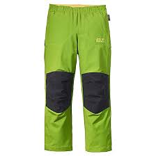 Buy Jack Wolfskin Kids Rascal Pants Parrot Green Online Now