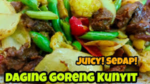 Memang tak rugi untuk anda cuba sendiri memasak daging goreng kunyit ini! Resepi Daging Goreng Kunyit Paling Sedap Dalam Dunia Sesedap Resepi 1 Youtube