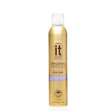 I blow dry my hair and then right away i spray on this freezing hair spray & shape/style my hair. Freeze It Freeze Frame Hair Spray Original Freeze 10 0 Oz Walmart Com Walmart Com