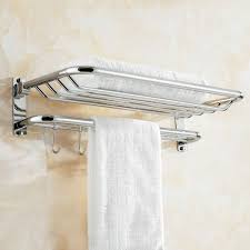 Porte De Serviette En Cuivre Chrome Double Avec Crochet Pour Salle De Bain Porte Serviettes De Bain Salle De Bain Serviette De Bain