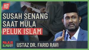Penolong setiausaha agung kehormat perkim, datuk hasbullah lebai isa menyatakan sambutan. Ustaz Dr Farid Ravi Susah Senang Saat Mula Peluk Islam Youtube