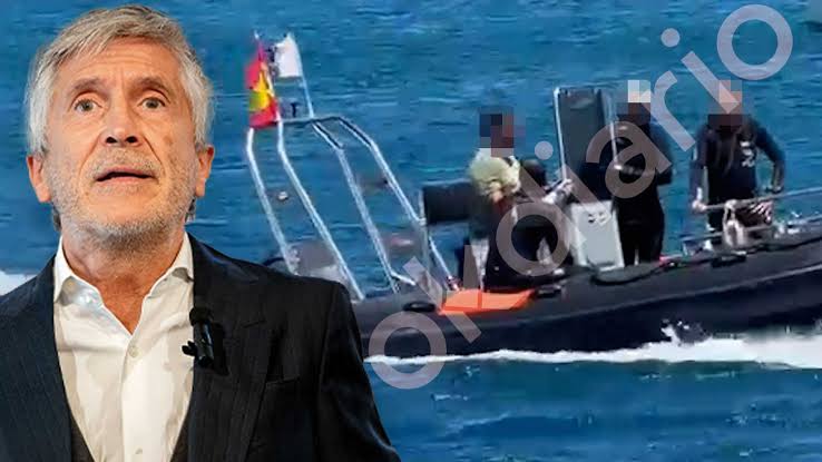 Marlaska escurre el bulto sobre la zodiac que utilizó Sánchez para ir a  bucear y se lo pasa a la Guardia Civil