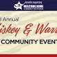 3rd Annual Whiskey & Warriors Community Event, Benefiting Welcome Home