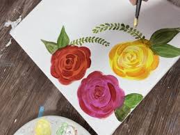 How To A Rose Easy Simple Step By Step Painting Looking for tutorials on how to draw a rose easy? how to a rose easy simple step by