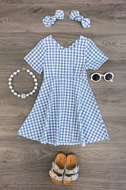Blue Gingham Dress Blue Gingham Dress Boutique Clothing Gingham Dress