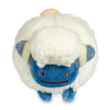 Image For Ditto As Mareep Plush 8 In From Pokemon Center Pokemon Pokemon Plush Pokemon Ditto