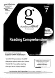 Manhattan Gmat Reading Comprehension 4th Edition Guide 7 Includes Online Access 6 Computer Adaptive Practice Exams Bonus Question Bank For Course Hero