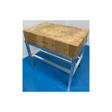 The butcher block came very well boxed, and in perfect shape, without blemishes or flaws; Superior Food Machinery Used Butcher Block