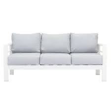 Escape into a world of calm and relaxation on one of. New White 2 Seater Aluminium Outdoor Sofa Lounge Setting Furniture Arms Chairs Ebay